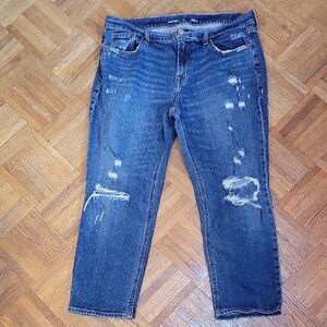 Old Navy Petite Mid-Rise Blue Jeans